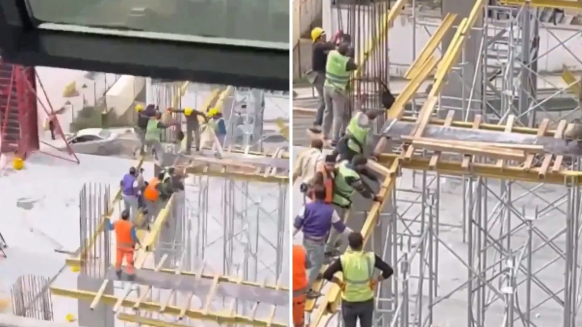 Video Viral Revela Confrontación en Sitio de Construcción: Despertando Debate sobre Seguridad Laboral