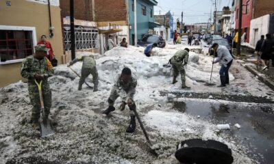 Tormenta de Granizo Sorprende a Puebla y Activa Plan de Emergencia