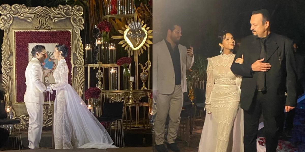 Primeras Imágenes de la Boda de Ángela Aguilar y Christian Nodal en Tequesquitengo