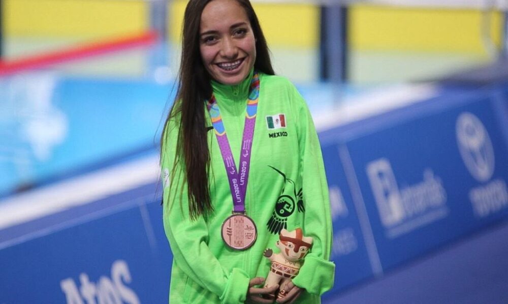 Haideé Viviana Aceves Pérez obtiene la plata en 100 metros dorso y da a México su primera medalla en los Juegos Paralímpicos de París 2024.