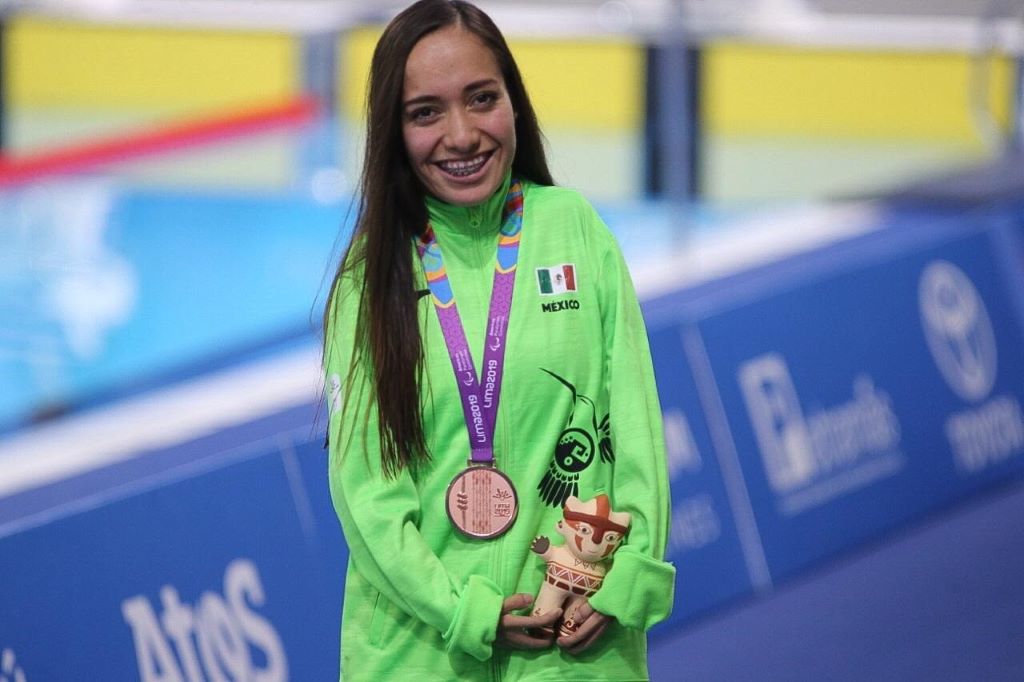 Haideé Viviana Aceves Pérez obtiene la plata en 100 metros dorso y da a México su primera medalla en los Juegos Paralímpicos de París 2024.